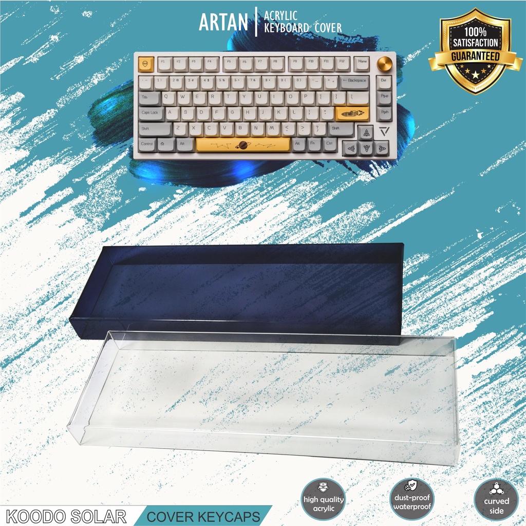 KOODO SOLAR ACRYLIC KEYCAPS COVER PELINDUNG CAPS KEYBOARD MECHANICAL