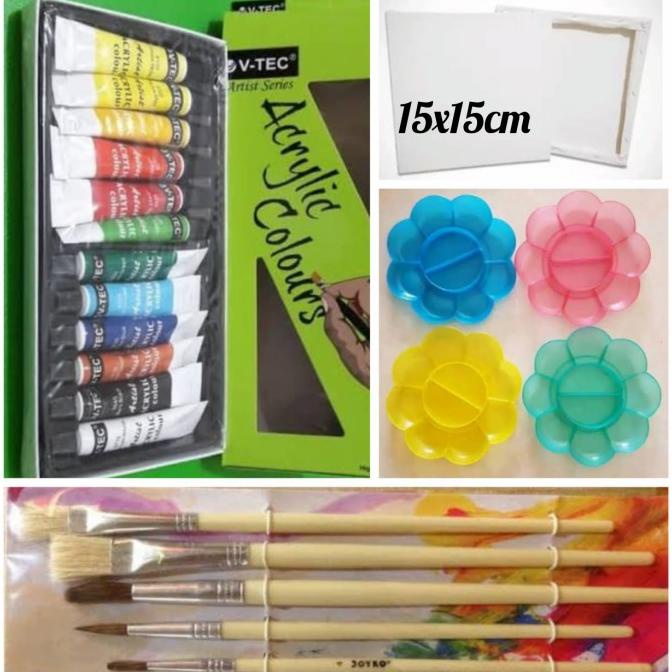 

kanvas lukis 15x15cm canvas kecil