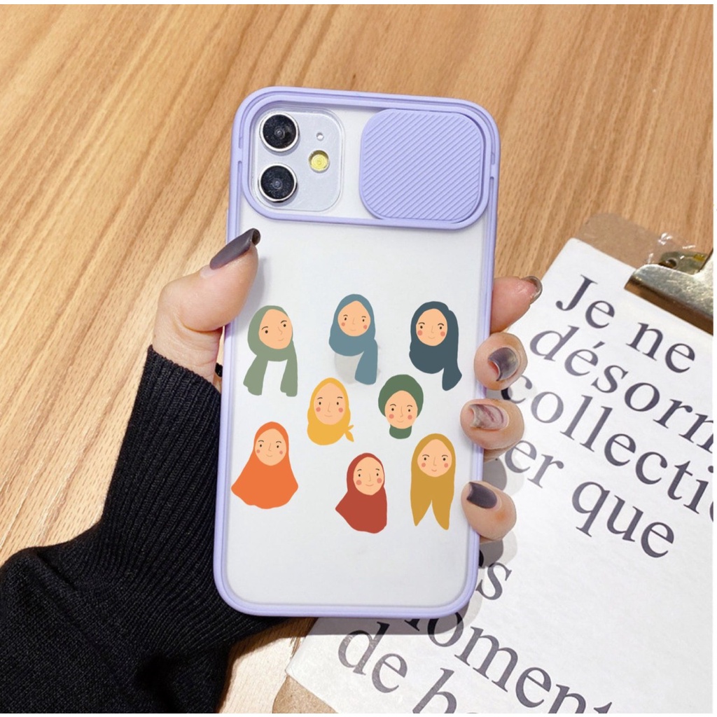 Terbaru Softcase Casing Motif Hijab DD04 for Infinix HOT 9 10 Play Note 8 Smart 5 HD