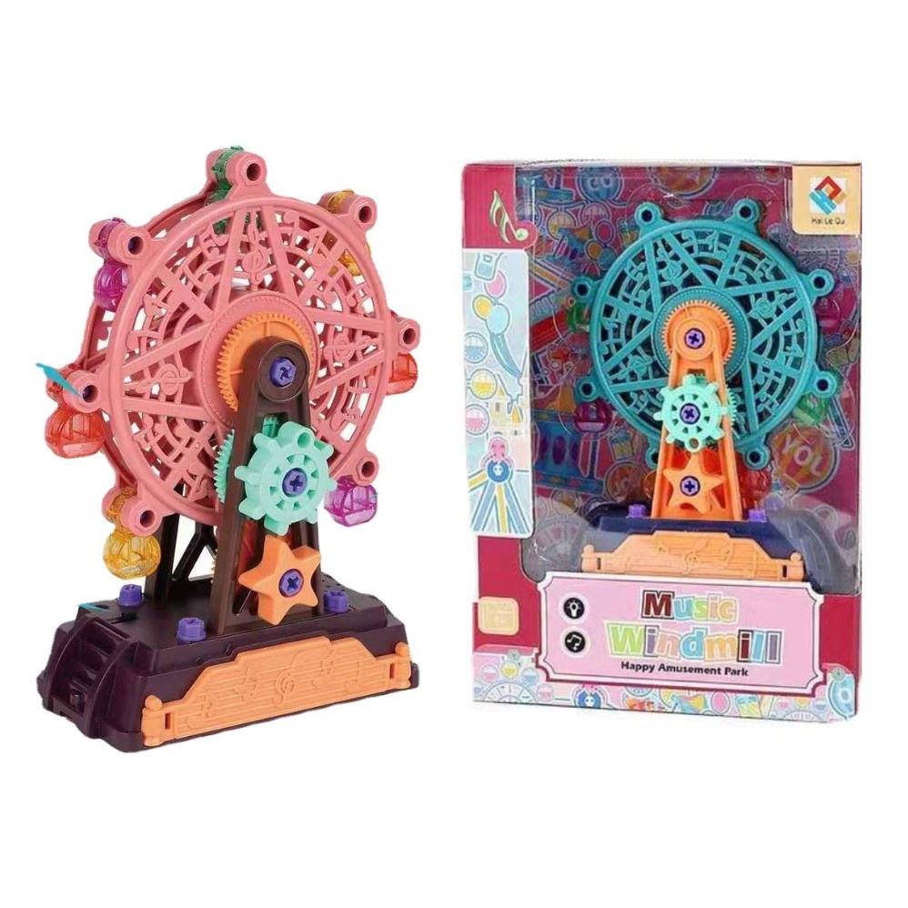 Mainan Anak MUSIC WIND MILL Mainan Ferris wheel Mainan Kincir Musik