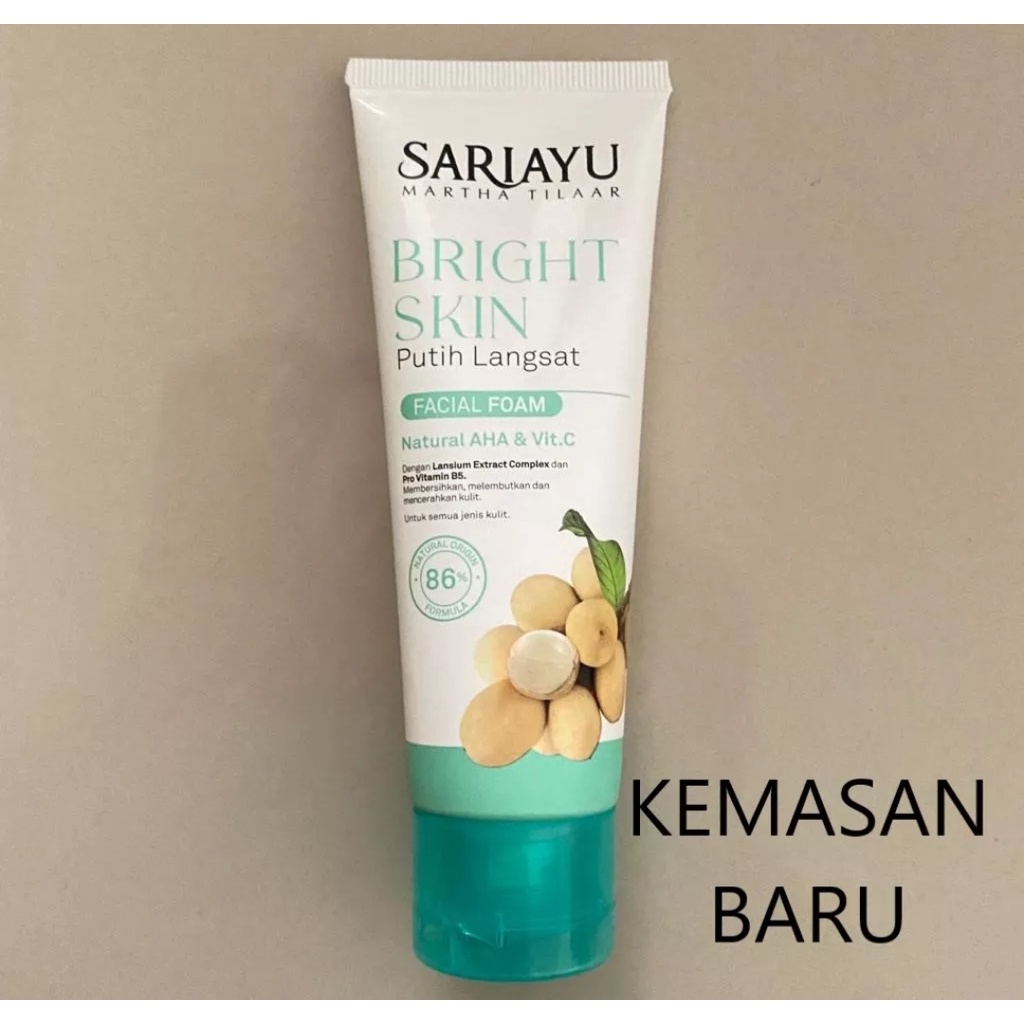 Sariayu Putih Langsat Facial Foam 75 gr Original 100%