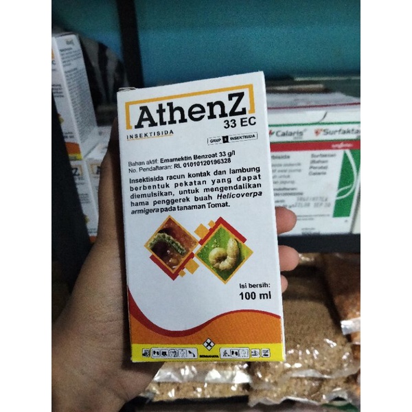 INSEKTISIDA ATHENZ 33 EC 100 ML INSEKTISIDA ULAT TANAMAN JAGUNG