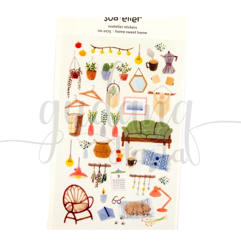 

GCC Stiker Home Sweet Home Sticker Motif Dekorasi Rumah Unik Scrapbook DIY GCC 303083