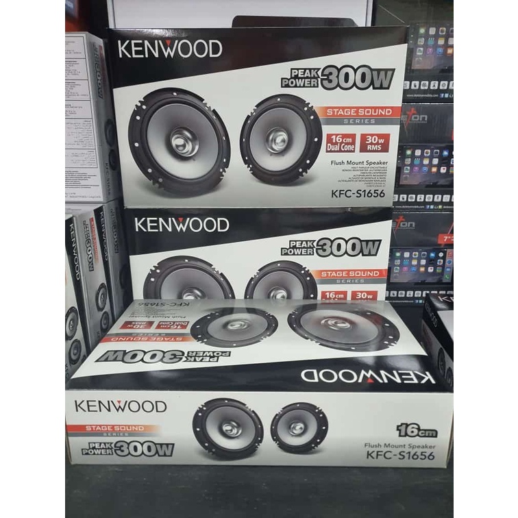 Speaker Coaxial Kenwood 6 inch KFC S1656 Speaker Mobil Kenwood