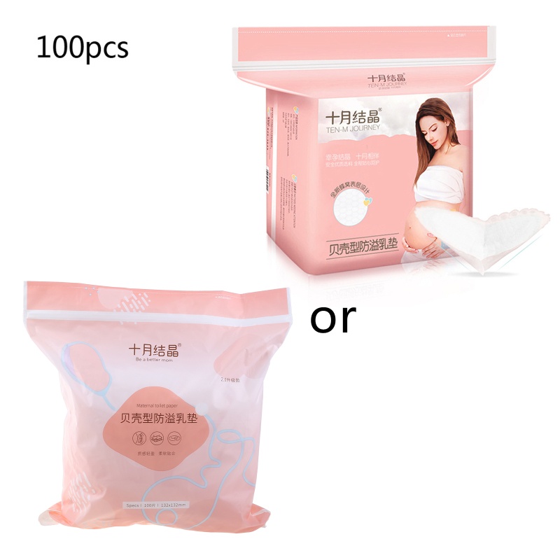 Mary 100pcs Breast Pad Sekali Pakai Anti Bocor Untuk Ibu Menyusui