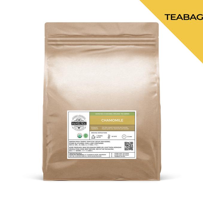 

[COD] CHAMOMILE | Pouch | Cocodeli by Haveltea Organic | Floral Green Tea [COD]
