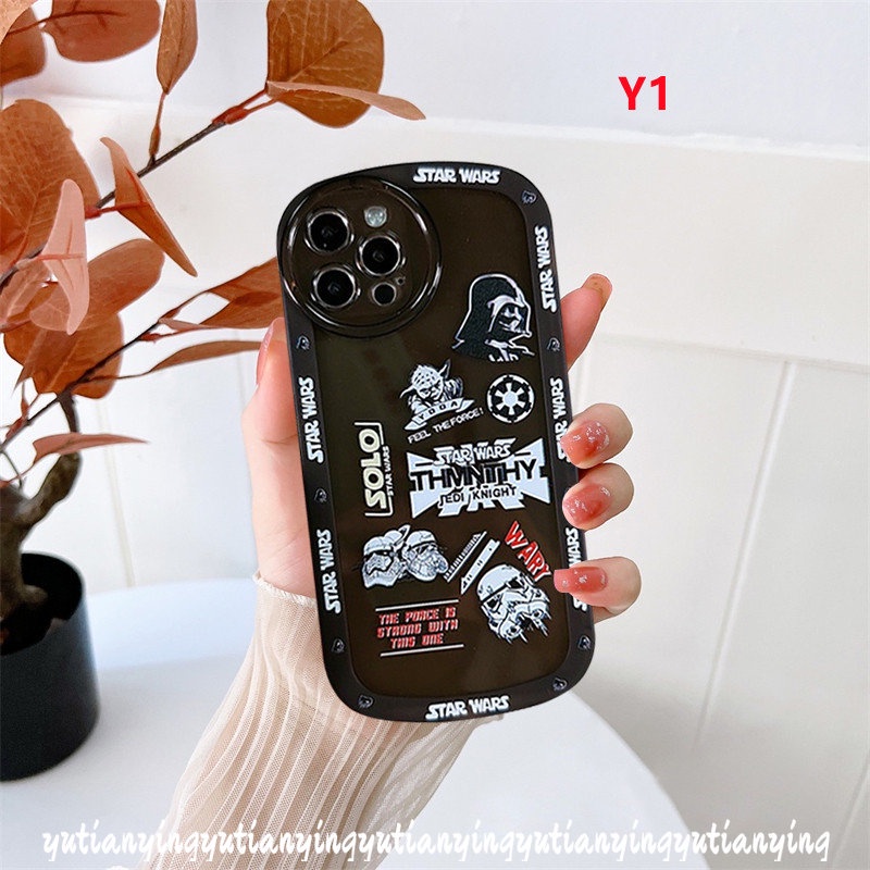 Case Desain Star Wars Untuk Oppo A16 A5s A15 A12 A54 A7 A96 A55 A74 A3s A16K A57 2022 A95 A16E A31 A1K A12E A53 A33 A6 A35 6s 7z A6 2020 6s A36 Cover / Sarung Bantal Lembut