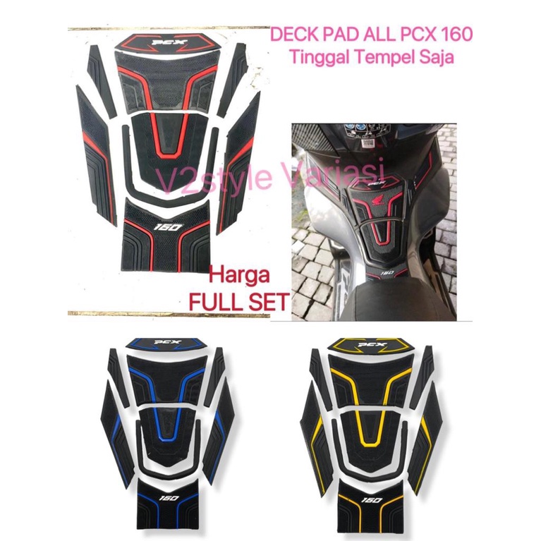 DECKPAD PCX 160 TANK PAD PROTECTOR BODY KARPET 3D TIMBUL AKSESORIS HONDA PCX 160 PNP KARET PELINDUNG BODI TANKI PCX 160 NEW tankpad pcx new 160 deck pad pcx karet DECK PAD PREMIUM Tankpad Pcx New 160 Tangpad Honda Pcx 160 Deckpad Pcx 160 New 2021 2022 -