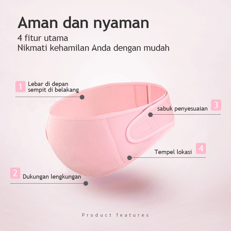 Korset Penyangga Kehamilan Korset Hamil/Stagen Wanita Ibu Hamil Maternity Support Belt B252