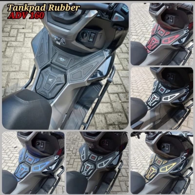 Cipmotor rubber full set tankpad deck pad deckpad Honda ADV 160