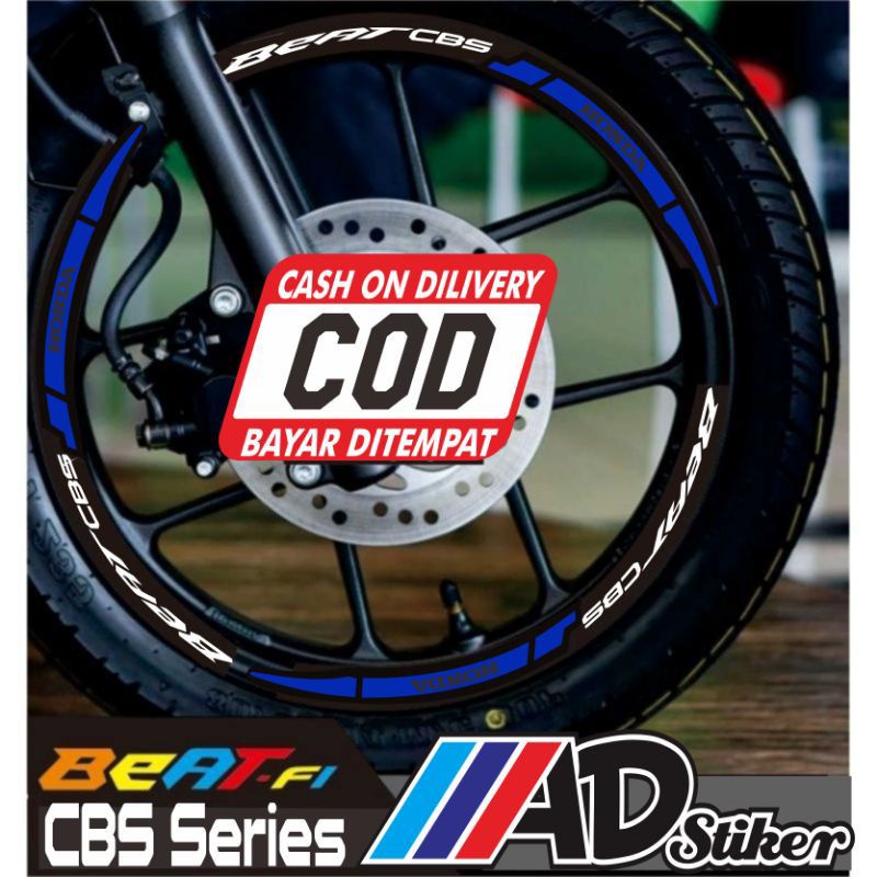 CUTTING STIKER LIST VELG HONDA BEAT ALL CBS