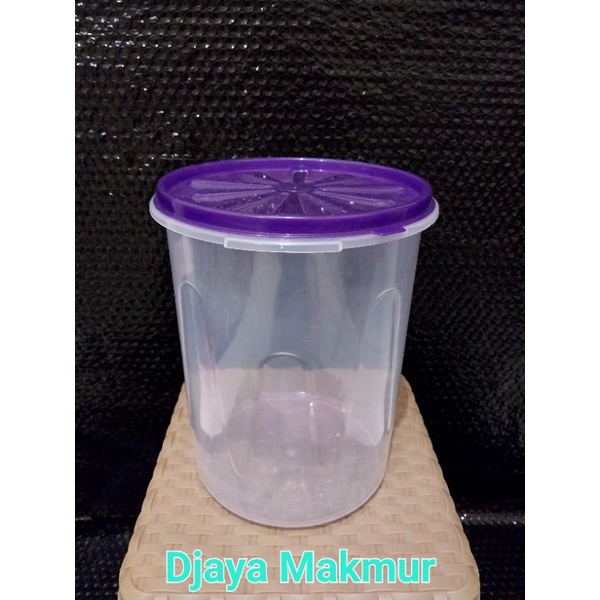 Toples 4 Liter Bulat Plastik Bening Toples Bulat 4 Liter Peyek Kerupuk