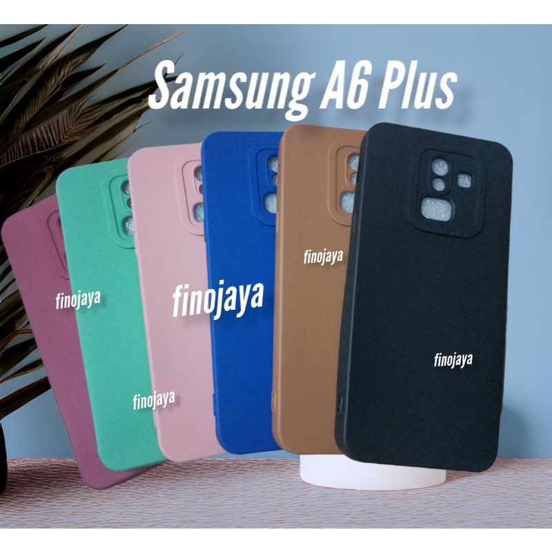 Softcase Samsung A6 Plus A6+ J8 2018  J8 Pro J8 Prime Silikon Casing Selicon Case Macaron Pelindung Pro Camera
