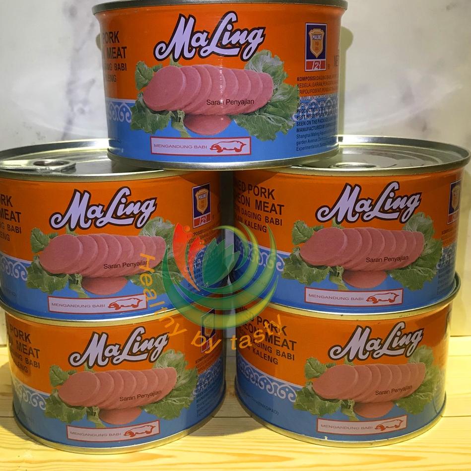 

Star Ma Ling Luncheon Pork 397 gr TTS Canned / Daging Ham Babi Maling NON HALAL murah