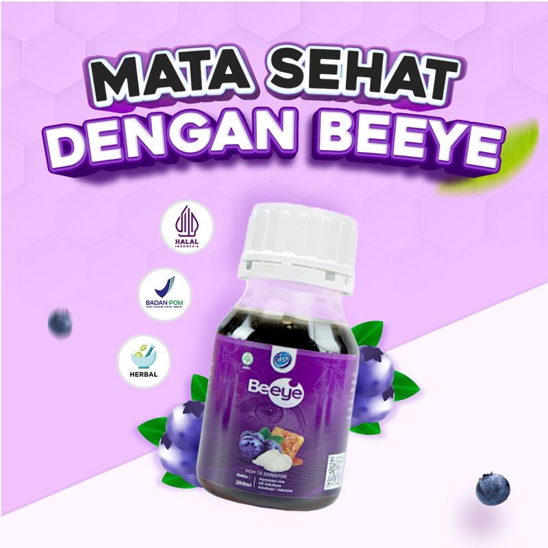 [Bisa COD] Madu Beeye Original Terbaik Atasi Mata Minus Plus Silindris Katarak Mata Merah Iritasi / Dijamin Sembuh / Mata Lebih Sehat