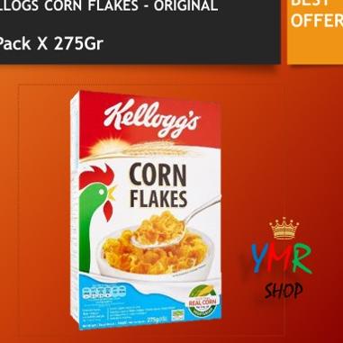 

✨ Kelloggs Kellogs Corn Flakes Original Sereal Cereal Jagung 275 gr !