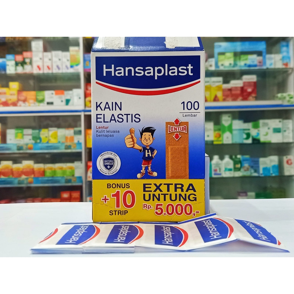 Hansaplast Kain Elastis Kecil - Harga Ecer 1 Pcs