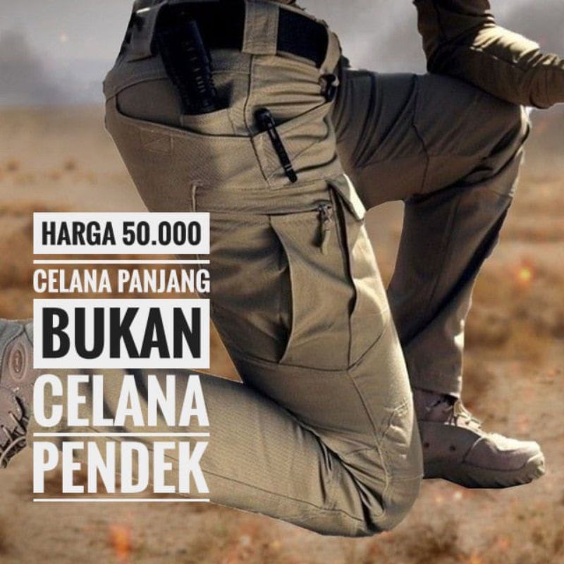 CELANA PANJANG TACTICAL BHK TERLARIS DISHOPEE (Tersedia 4 varian warna)