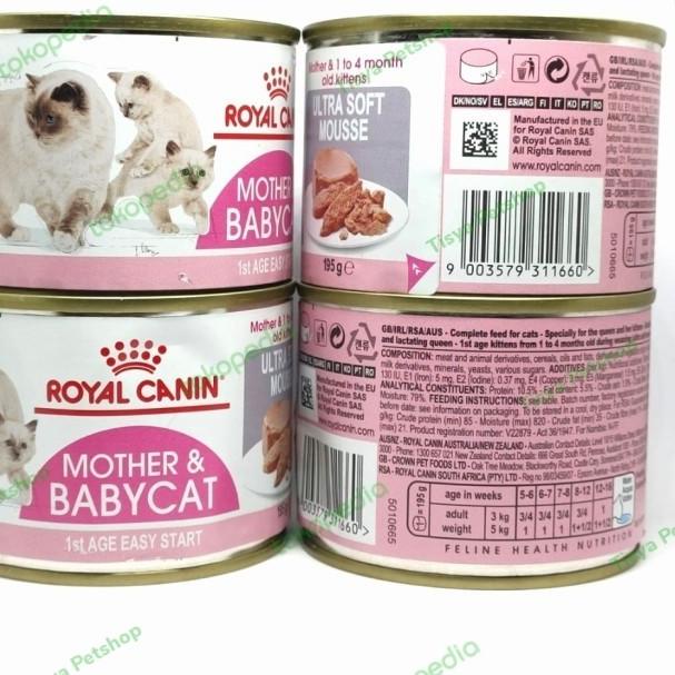 Royal Canin Mother & Baby Cat Kaleng - Royal Canin Baby Cat 195 Gr