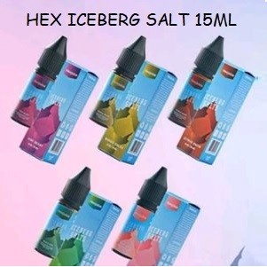 Saltnic Iceberg Salt Series 15ml 30mg by Hex