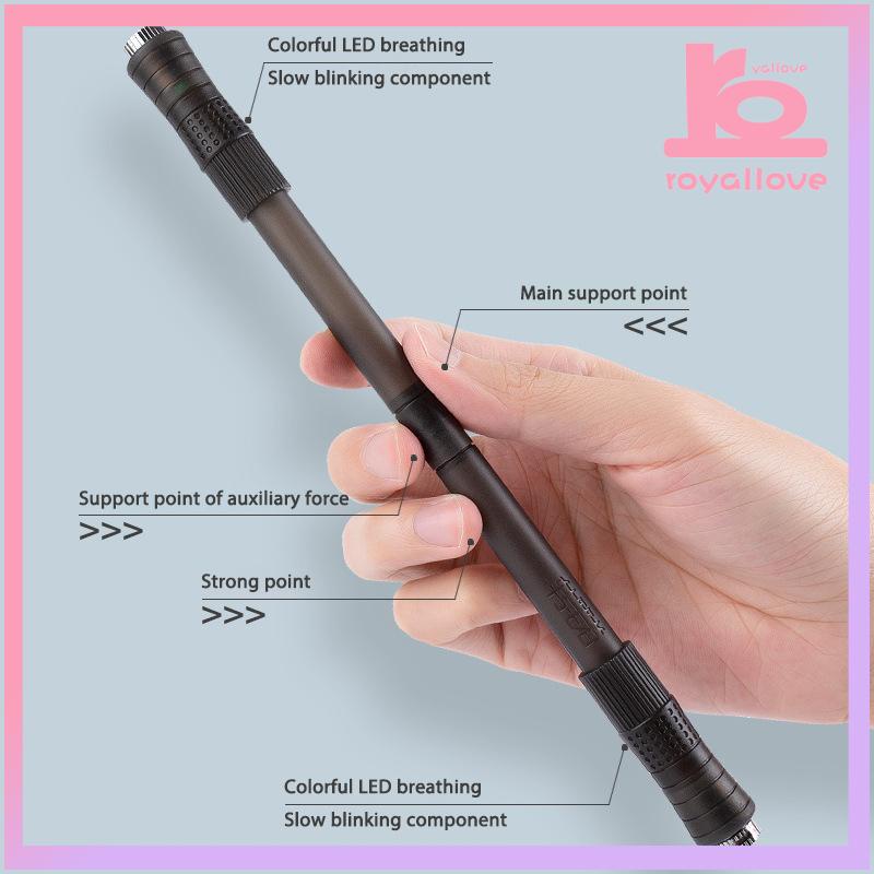 

CODFidget Pen Putar Dengan Lampu LED Anti slip Untuk Dewasa Anti Stress Spinner Pen-love