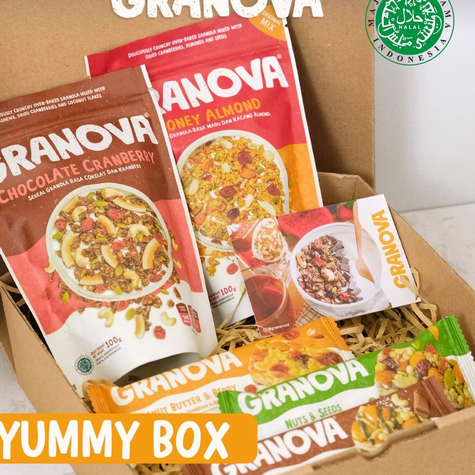 

CodeS8e8D--Yummy Box - Granova Gift Box / Snack Box / Kado Ulang Tahun / Kado Wisuda