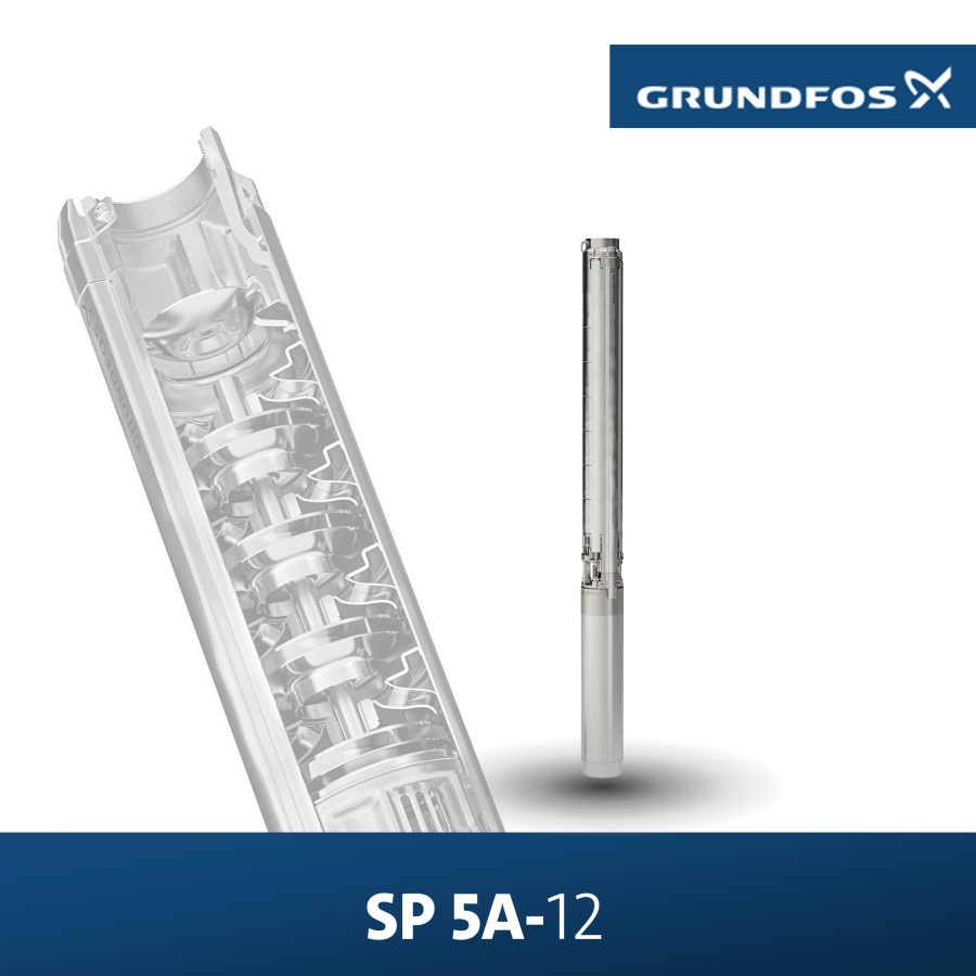 SUBMERSIBLE 4 INCH GRUNDFOS SP 5A-12 OIL FILLED