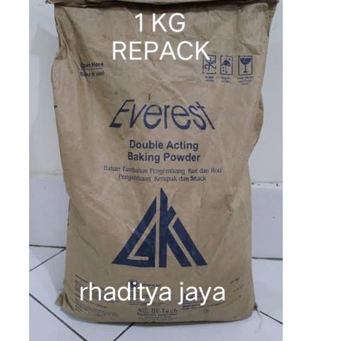 

GROSIR baking powder everest double acting 1 kg murah