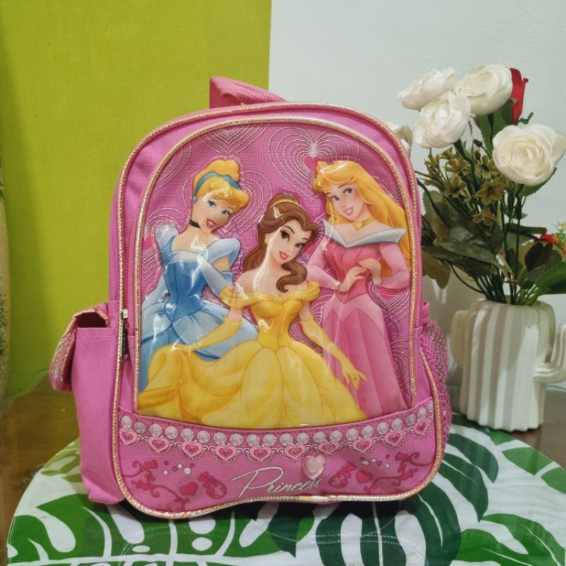 tas ransel karakter disney princes original preloved keren