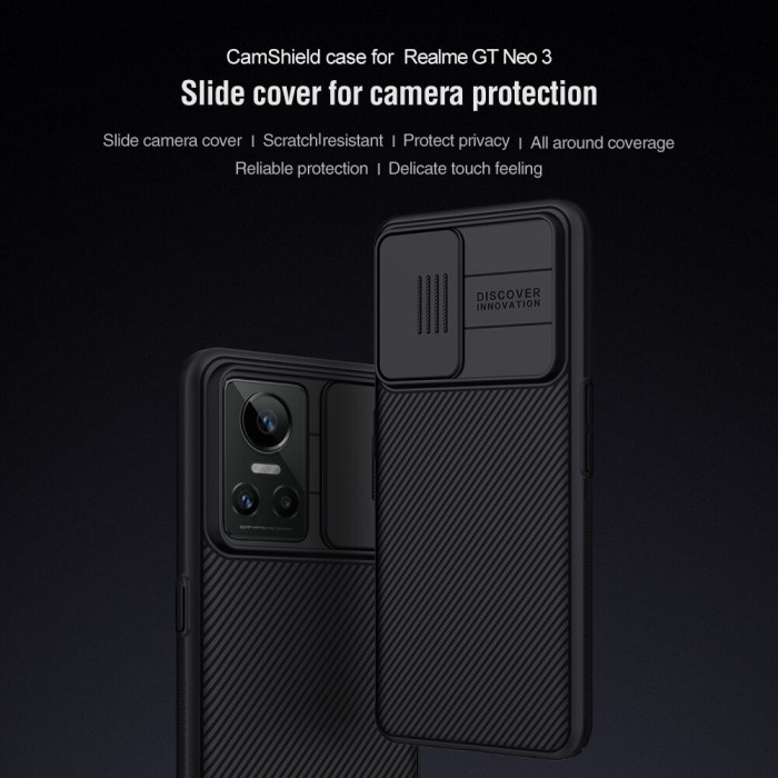 CAMSHIELD REALME GT NEO 3 NILLKIN PREMIUM CASE CAMSHIELD PRO