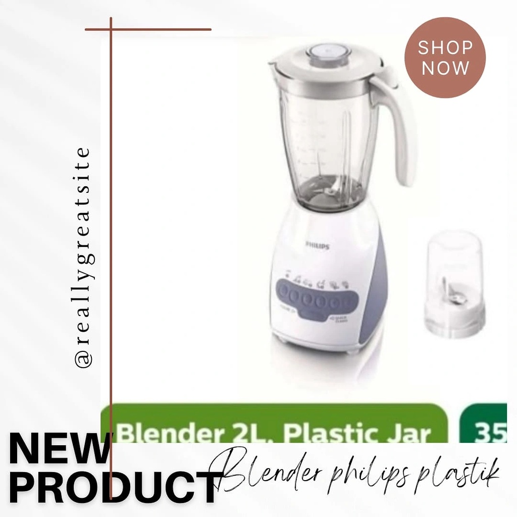 BLENDER PHILIPS TABUNG PLASTIK