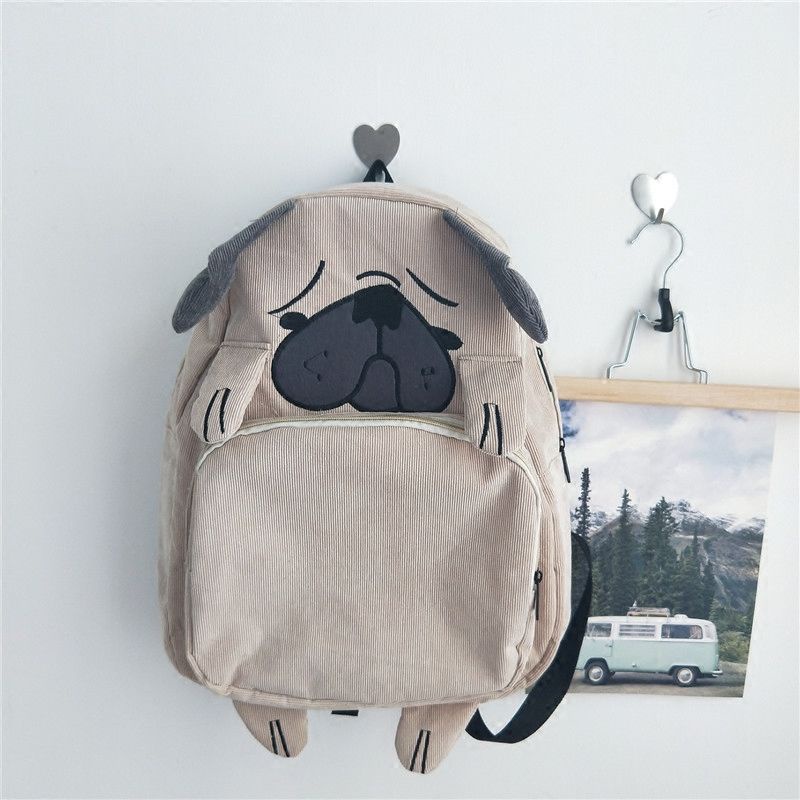 ✔☃Sera Vintage Gadis Tas Sekolah Wanita Versi Korea SMA Sederhana Kampus Mahasiswa Gadis Lembut Jepang Lucu Lucu Ransel