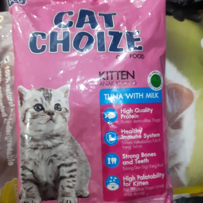 

Terbatas Cat Choize Kitten Tuna With Milk Hot Sale