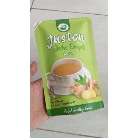 

Jahe Emprit | JUSTON | Minuman Herbal | Minuman Kesehatan | Minuman Herbal Tinggal Seduh.