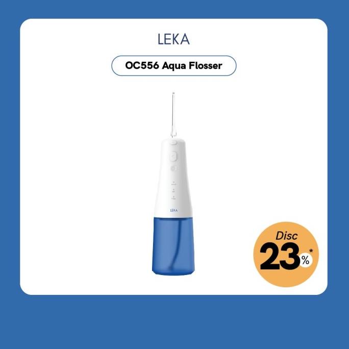 :::::::] LEKA OC556 Aqua Flosser - Portable Oral Dental Water Irrigator