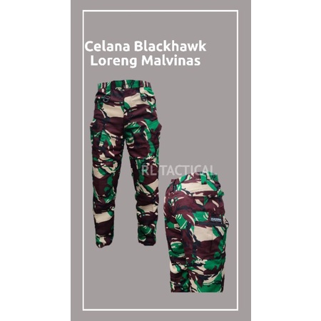 Celana Tactical Loreng Tni Black Hawk