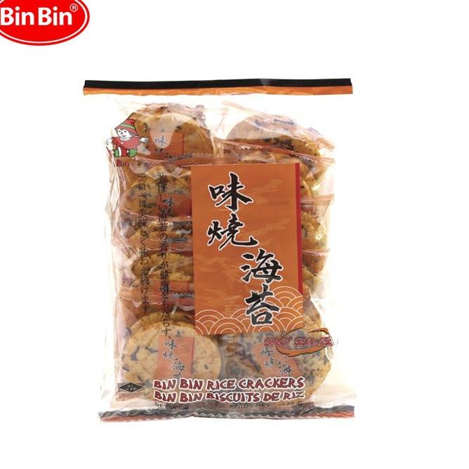 

CSK0w0V--Bin Bin Rice Crackers Spicy Seaweed 135 gr