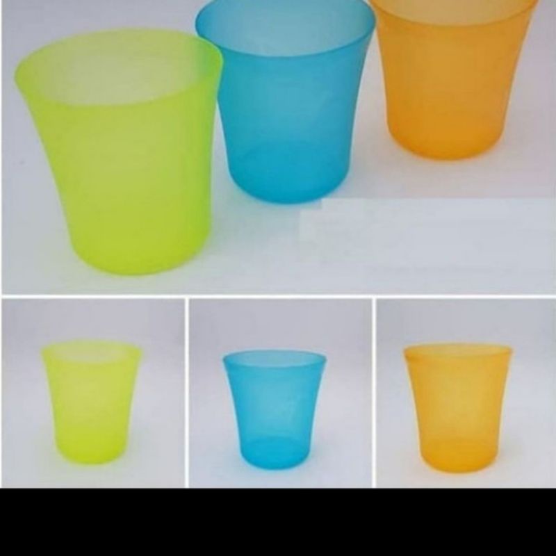 Gelas Minum Plastik/Gelas plastik murah cherry 2101 - Lemony