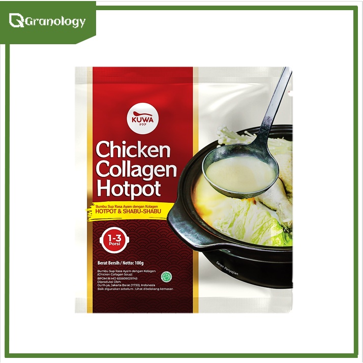 KUWA Kaldu Sup Ayam Kolagen / Chicken Collagen Hotpot 100 gram