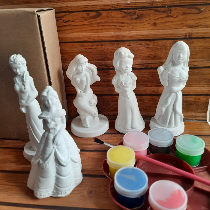 

Star Diy Patung Gypsum Media Lukis 3D Painting Kit Anak Trendi