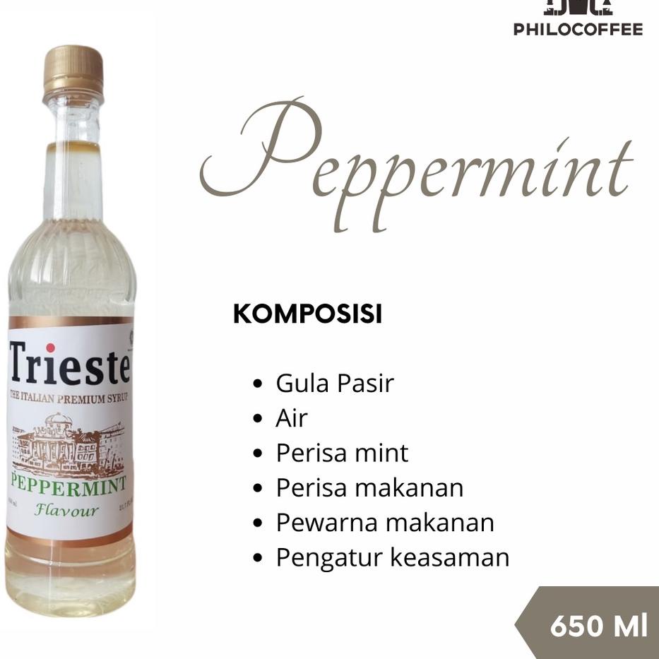 

Check Here--Trieste Syrup Peppermint 650ml | Sirup Trieste