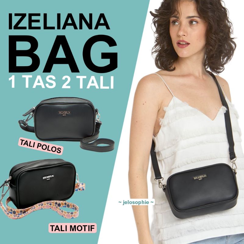 TAS IZELIANA BLACK BRUNBRUN PARIS SLINGBAG