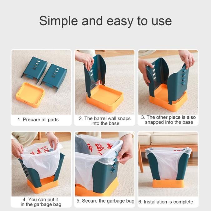 Tempat Sampah Gantung Expandable Untuk Dapur / Kamar Mandi