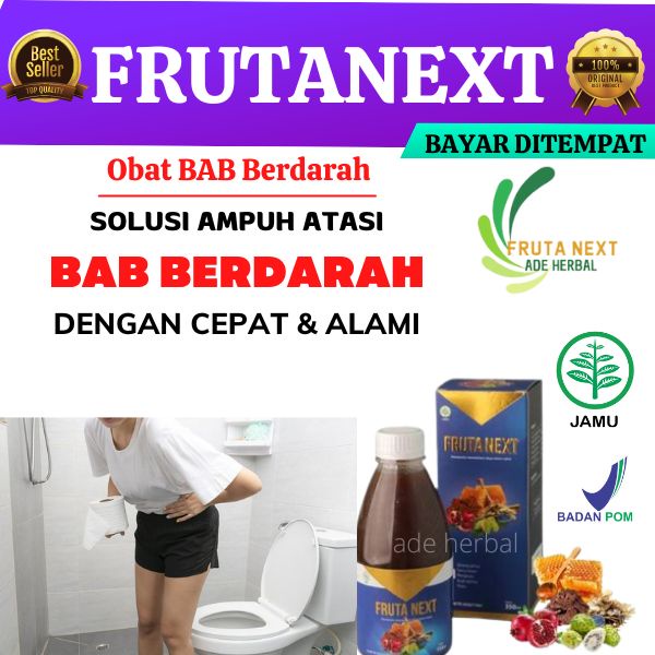 FRUTANEXT Obat BAB Berdarah Berlendir Susah Buang Air Besar Sembelit Kronis Wasir Ambeien FRUTANEXT