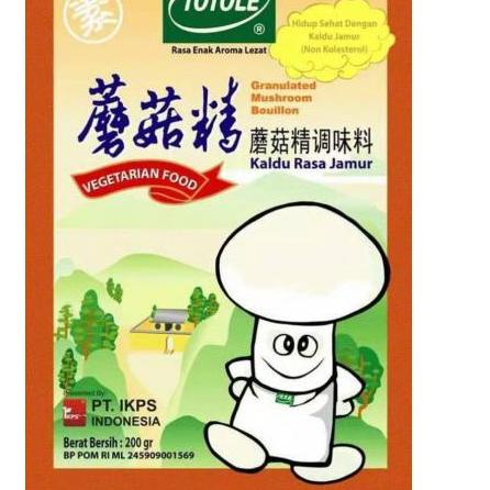 

㊋X TOTOLE KALDU JAMUR 200 GRAM HOT ITEM 2177 ⁂