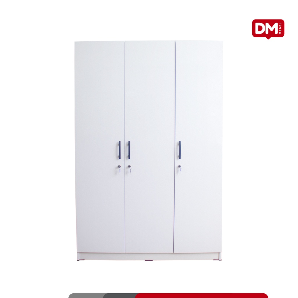 Lemari UPVC Pintu 3 Edelweiss - DM Mebel