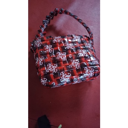 tas jinjing/bahu anyam-anyaman bungkus kopi