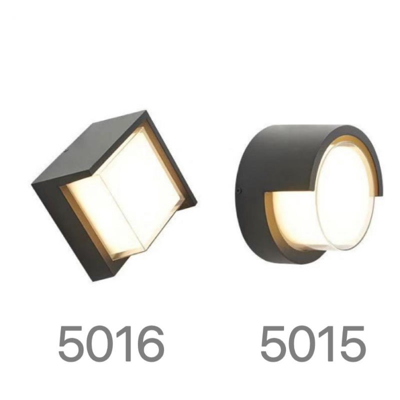lampu dinding led outdoor minimalis waterproof wall lamp pagar tembok
