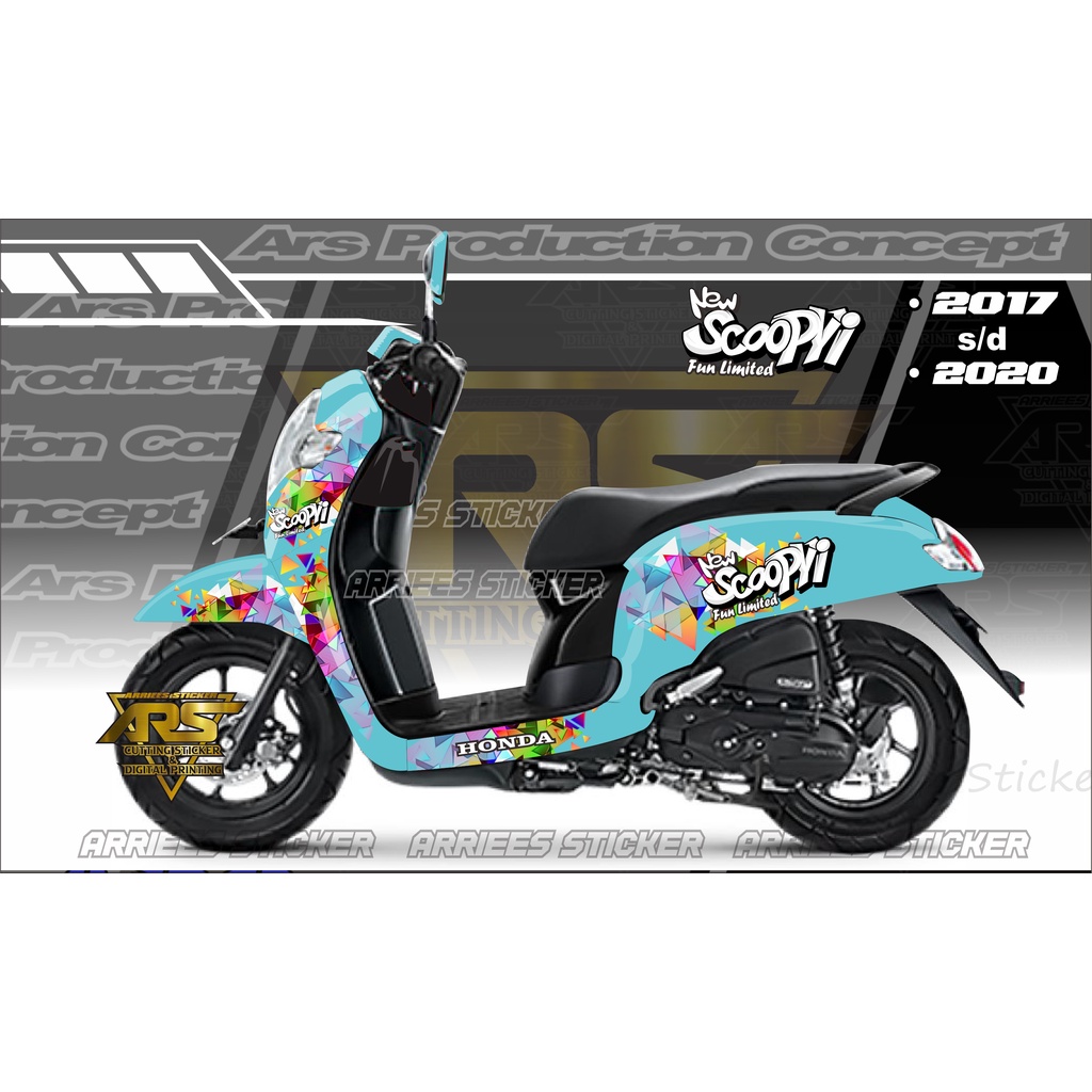 decal new scoopy stylish 2020 . decal scoopy 2017 . 2018 . 2019 . 2020 full body