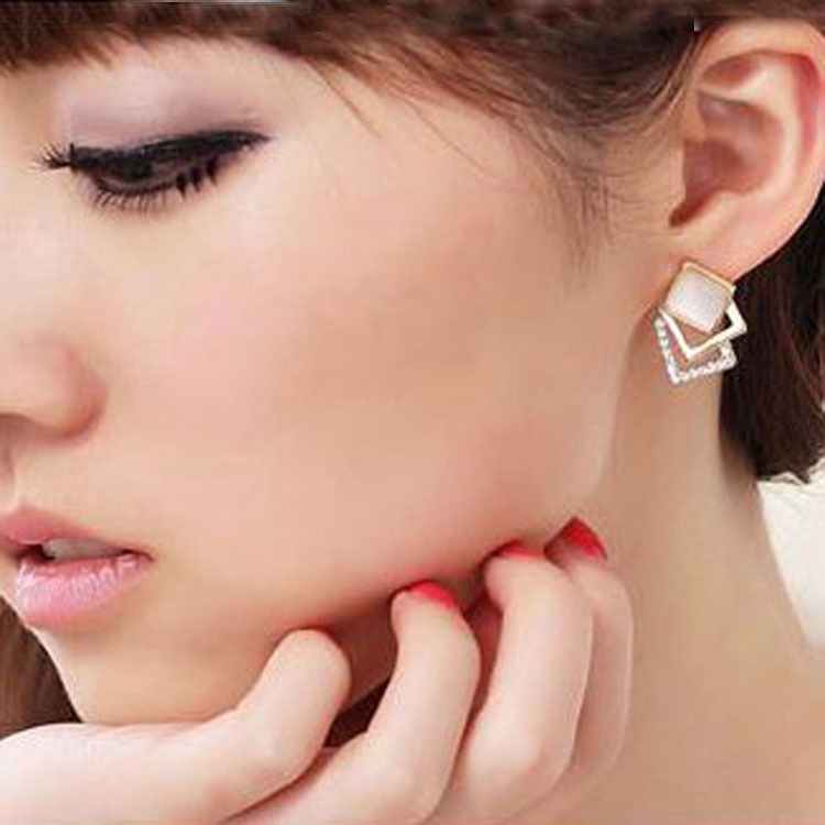 OILA anting mutiara korea elegan women pearl fashion earrings (3E3) jan116